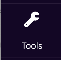 Tools Icon in the wallet